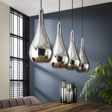 Glazen hanglamp | Dudley 4L