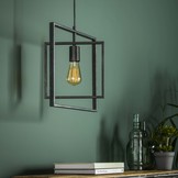 Metalen hanglamp Industrieel | Flint 1L