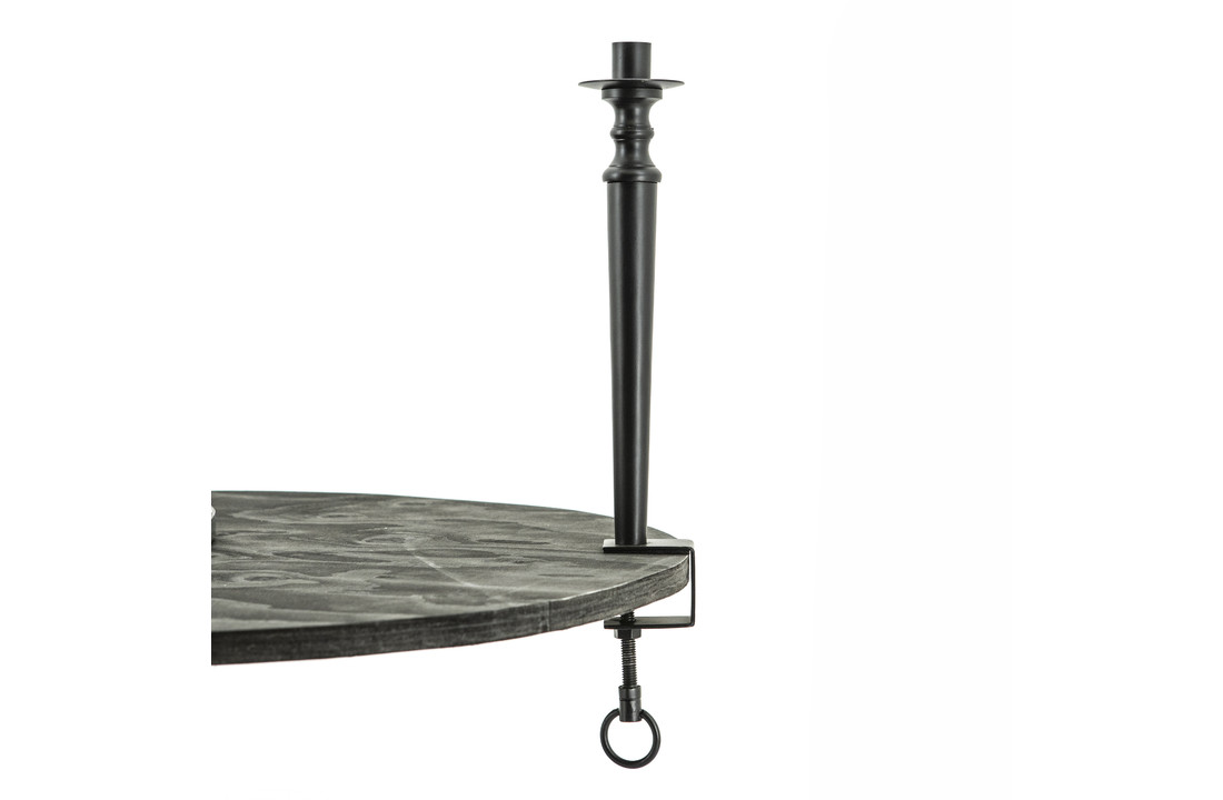 Candle clamp | Zwart