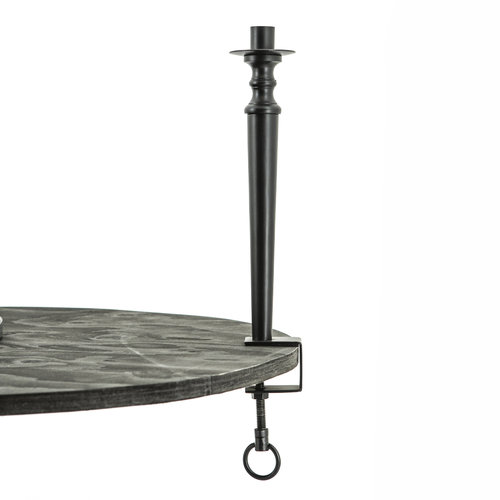 By-Boo Candle clamp | Zwart By-Boo Candle clamp | Zwart