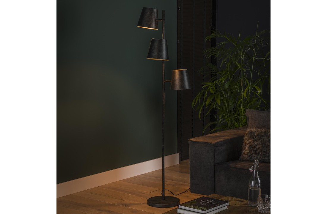 Industriële vloerlamp | Bolton 3L