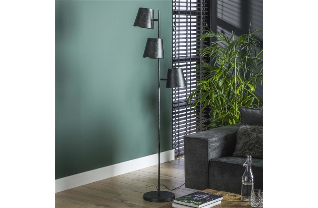 Industriële vloerlamp | Bolton 3L