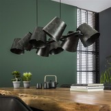 Metalen hanglamp | Bolton 8L