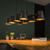 Metalen hanglamp | Bolton 8L