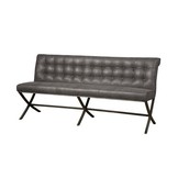 Eetkamerbank Barcelona antraciet | 155-185 cm