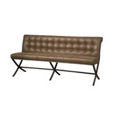 Eetkamerbank Barcelona donkerbruin | 155-185 cm