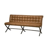 Eetkamerbank Barcelona cognac | 155-185 cm