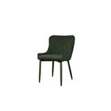 Velvet eetkamerstoel Oledo | Groen