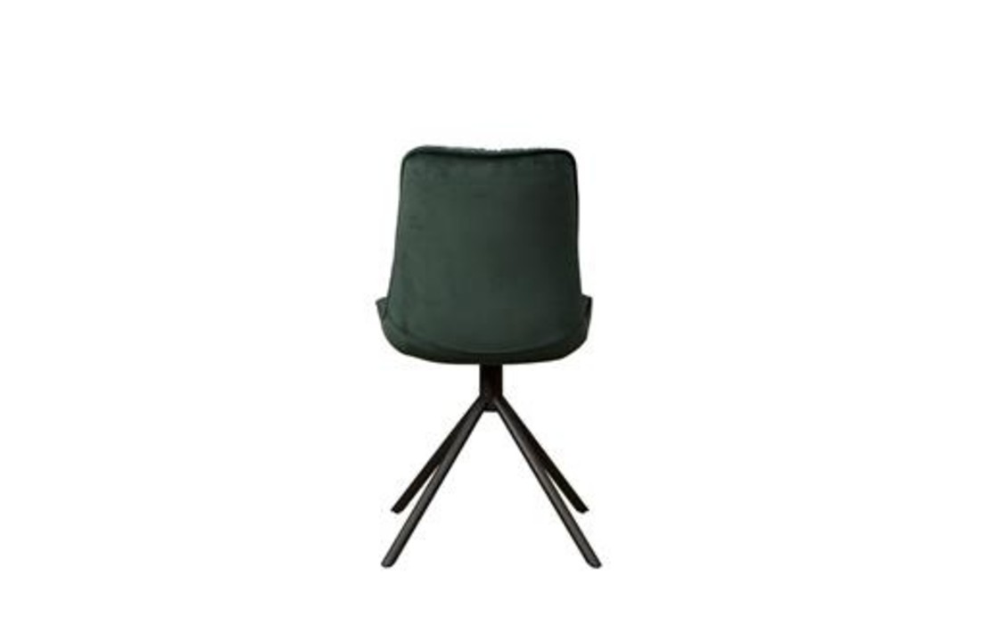Velvet Eetkamerstoel Palma | Groen