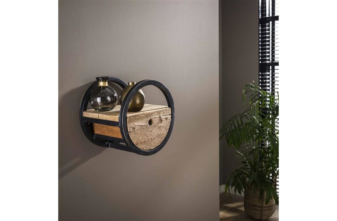 Rond wandrek York | met lade | Ø 30 cm