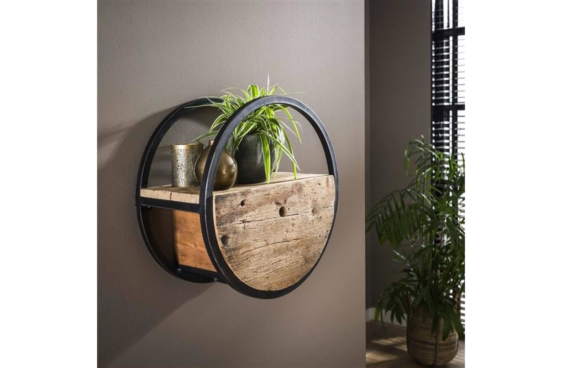 Rond wandrek York | met lade | Ø 50 cm