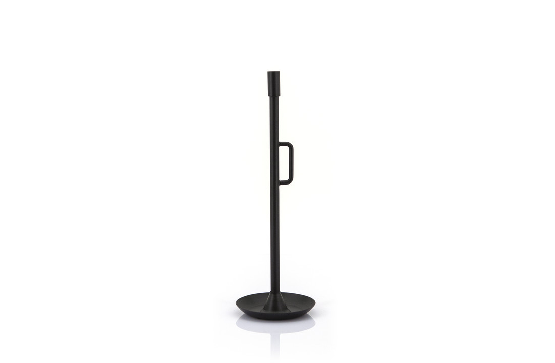 Zwarte kandelaar Wick | Small