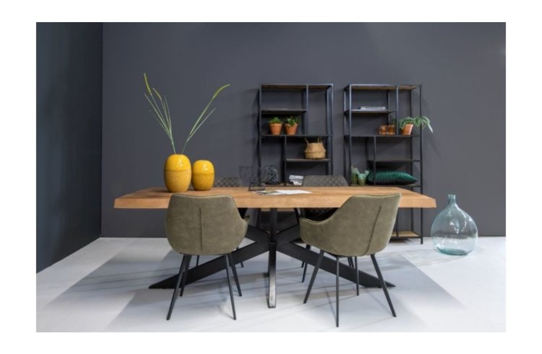 Tree top eettafel Sturdy mangohout | 200 cm