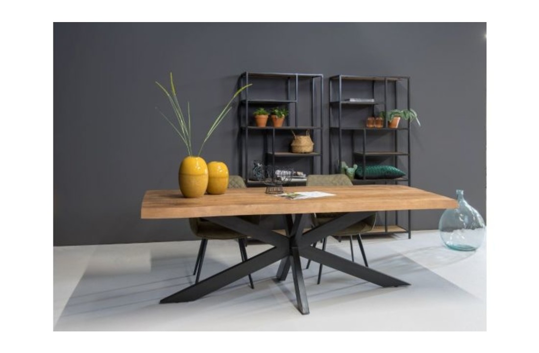 Tree top eettafel mangohout | 200 cm