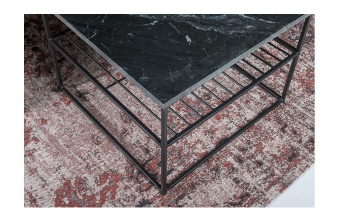 Marmeren salontafel Dian | Black 55 cm