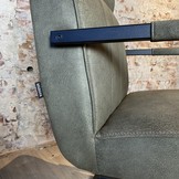 Industriële eetkamerstoel Jop | Moss