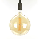 LED lamp bol Ø20 cm | Amberkleurig glas