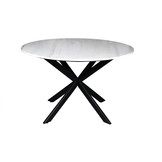 Eettafel marmer Jacky | White 110 cm