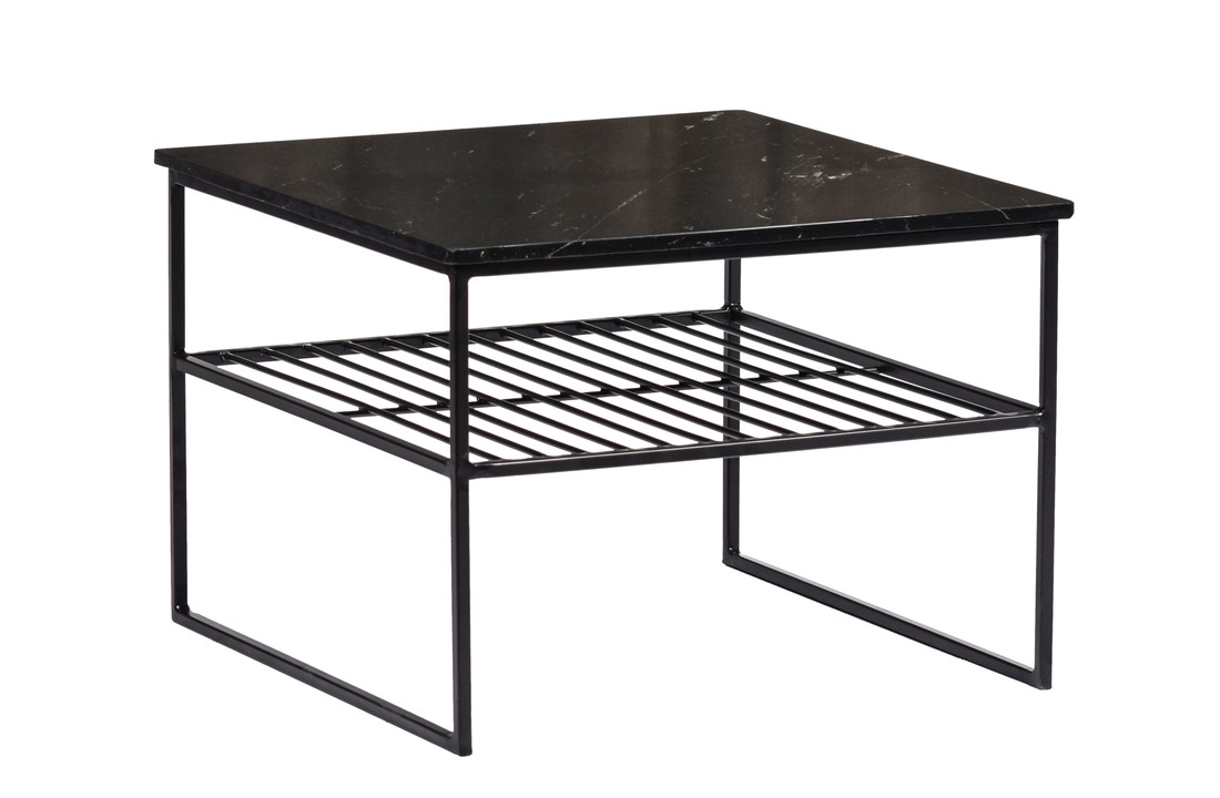 Marmeren salontafel Dian | Black 55 cm