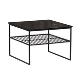 Marmeren salontafel Dian | Black 55 cm