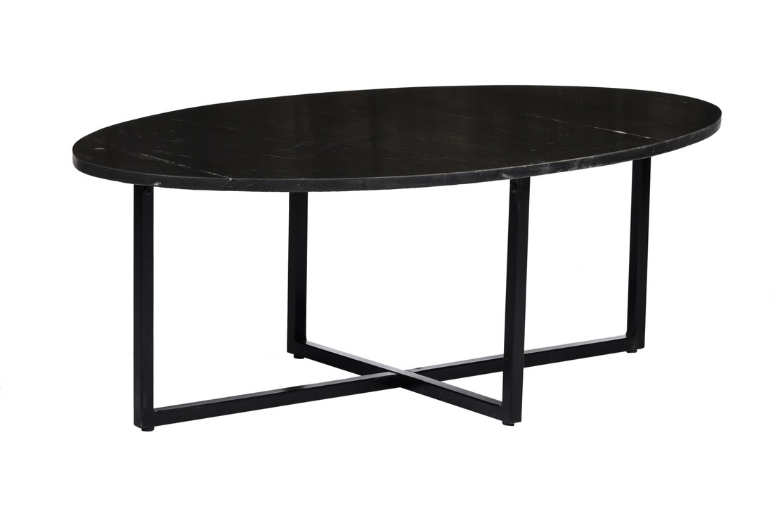 Marmeren salontafel Elize | Black