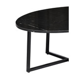 Marmeren salontafel Elize | Black