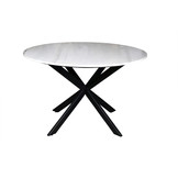 Eettafel marmer Jacky | White 120 cm