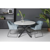 Eettafel marmer Jacky | White 120 cm