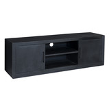 Zwart tv meubel Jaxx | 150 cm