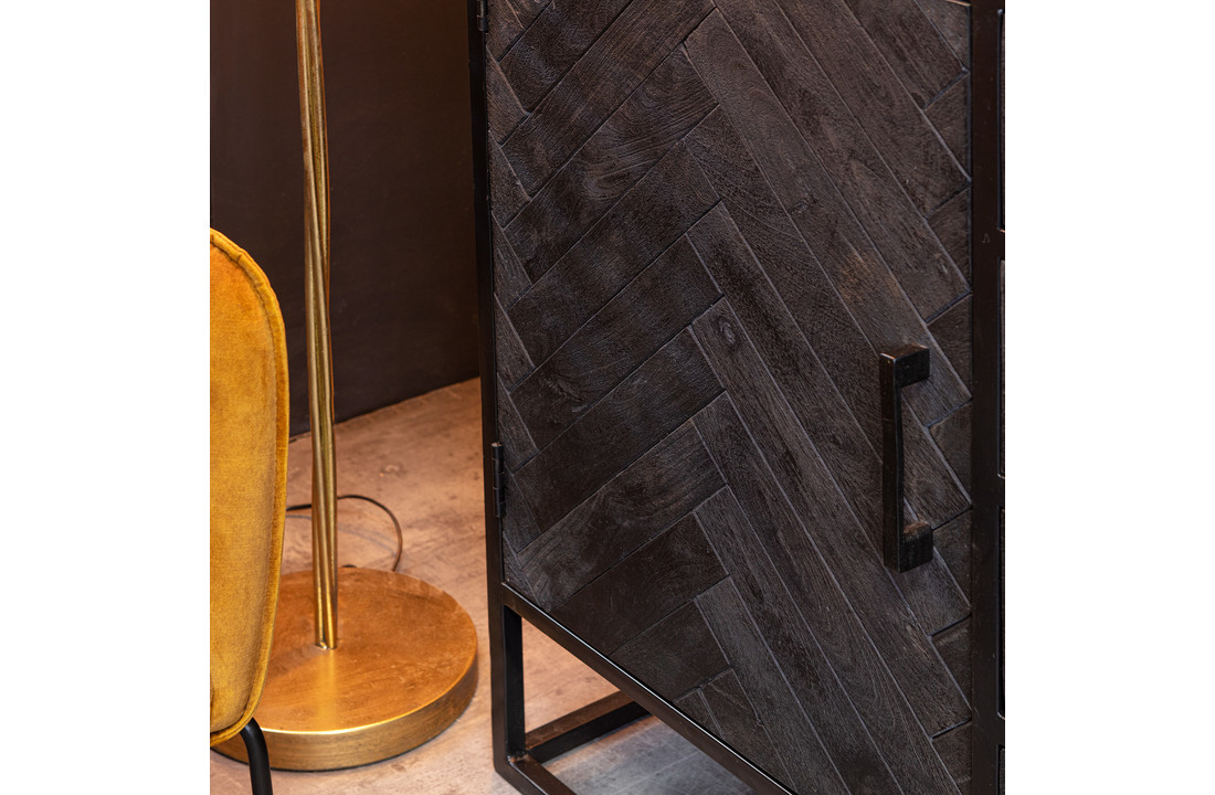 Dressoir New York 165 cm | Zwart