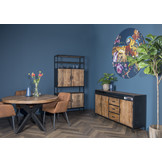 Industriële vakkenkast Sturdy | 100 cm