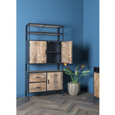 Industriële vakkenkast Sturdy | 100 cm