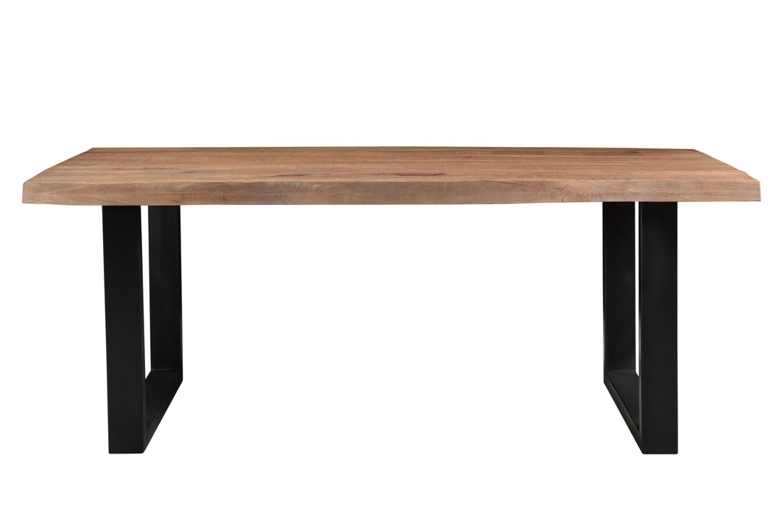Industriële eettafel Sturdy tree top U-poot | 180 - 240 cm