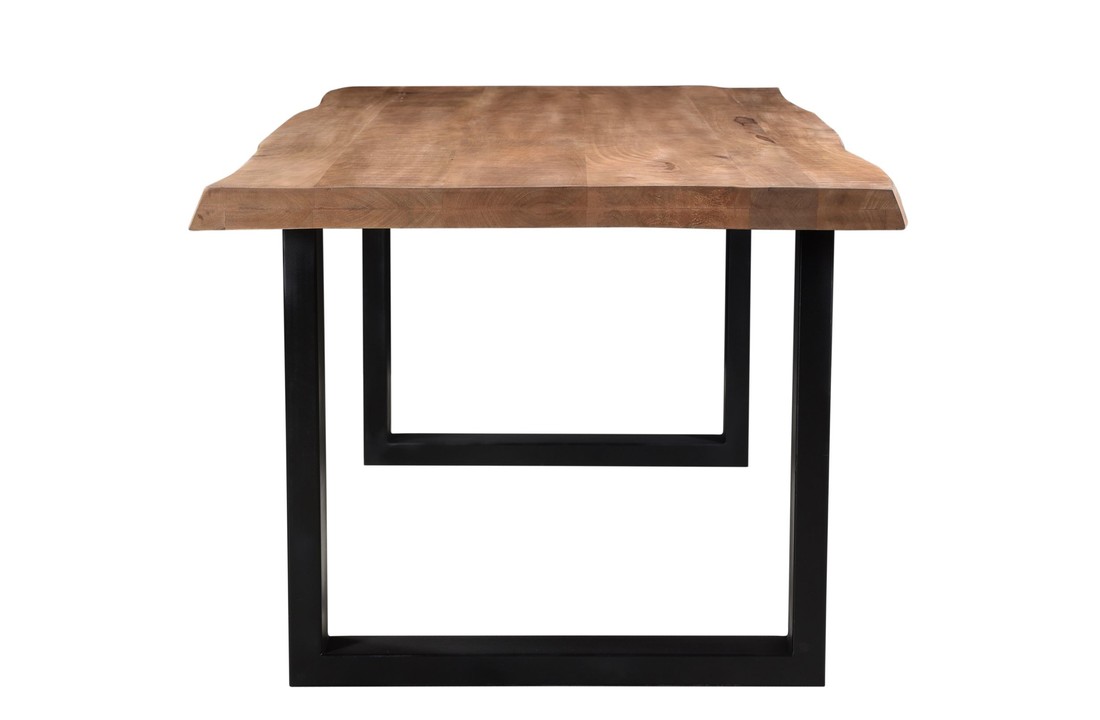 Industriële eettafel Sturdy tree top U-poot | 180 - 240 cm
