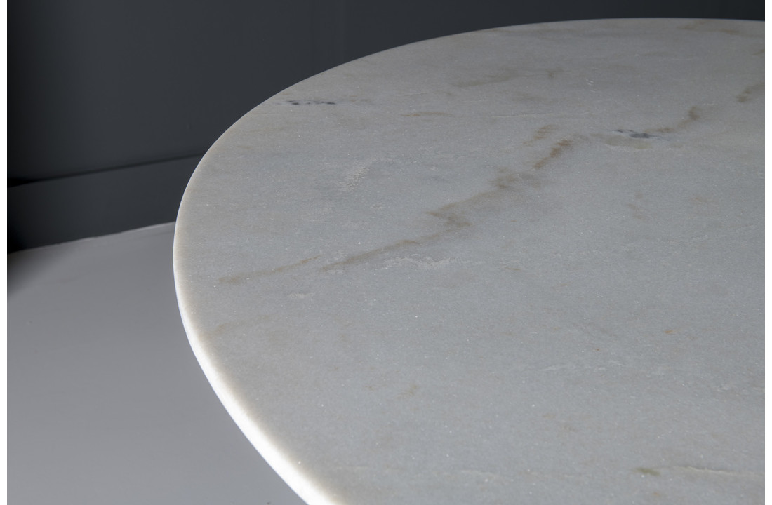 Eettafel marmer Jacky | White 130 cm