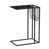 Marmeren laptoptafel Djura | Black
