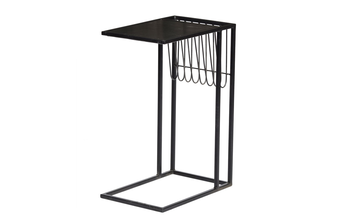 Marmeren laptoptafel Djura | Black