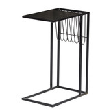 Marmeren laptoptafel Djura | Black