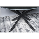 Eettafel marmer Jacky | Black 110 cm