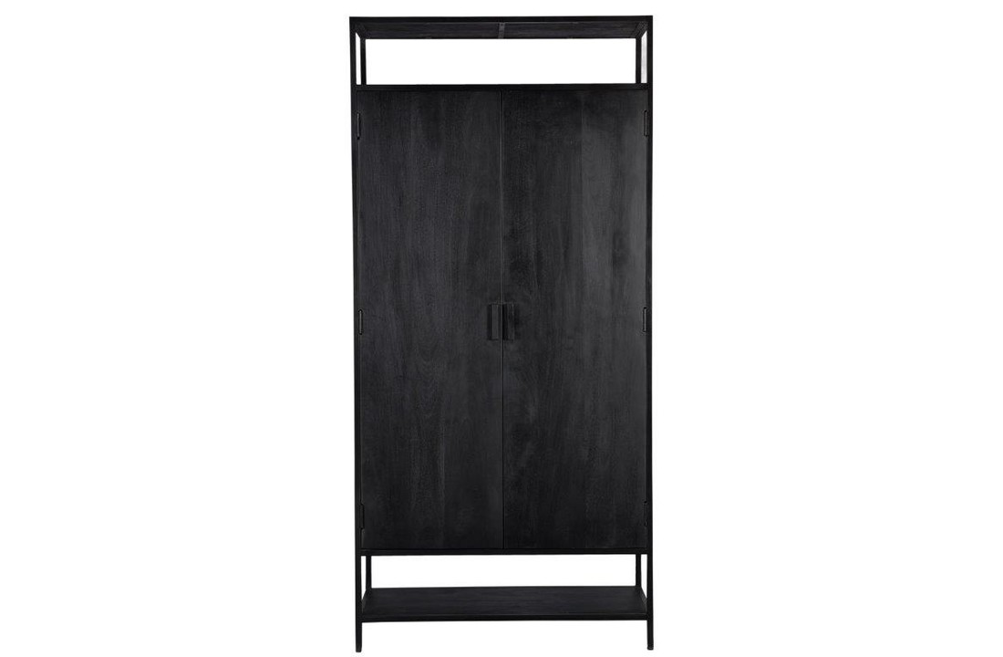 Zwarte bergkast Kala | 100 cm