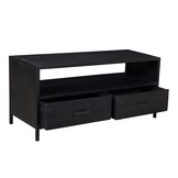 Zwart tv meubel Kala | 120 cm
