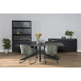 Zwart dressoir Kala | 180 cm