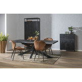 Zwarte opbergkast Kala | 85 cm