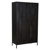 Zwarte opbergkast Kala | 100 cm