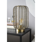 Metalen tafellamp Carbo | Brons