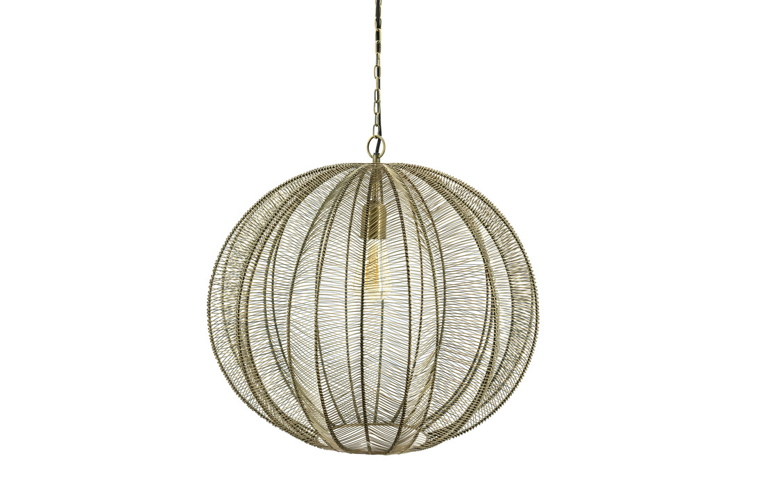 Gouden hanglamp Floss | Large