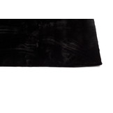 Hoogpolig vloerkleed Plush Zwart | 25