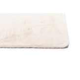 Hoogpolig vloerkleed Plush Crème | 11