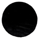 Hoogpolig vloerkleed Plush Zwart | 25