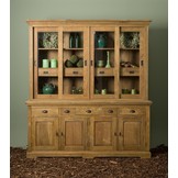 Tower Living - Bologna vitrinekast teak 204cm